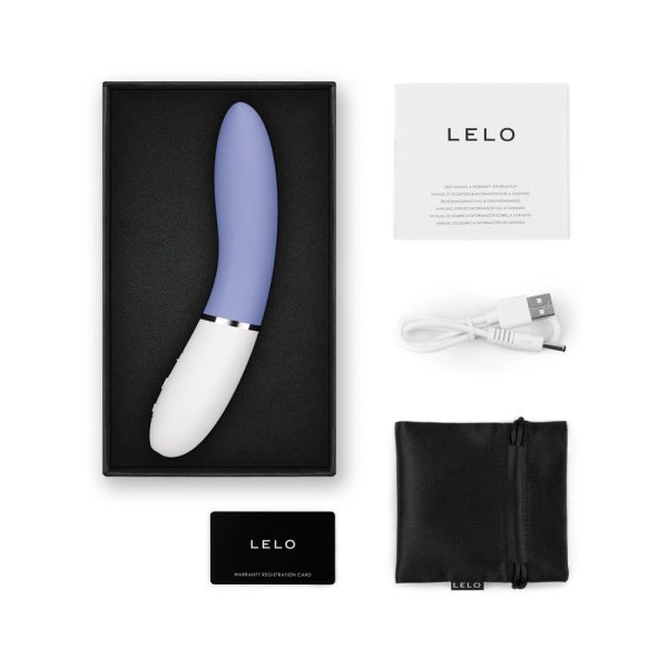 LELO LIV 3 App-Controlled G-Spot Vibrator Powder Blue - Image 3