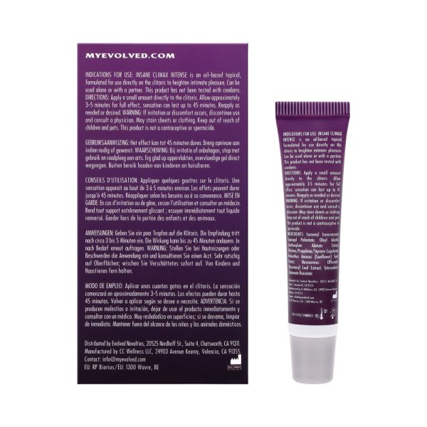 Evolved Insane Climax Intense Clitoral Stimulant 0.34 oz. - Image 2