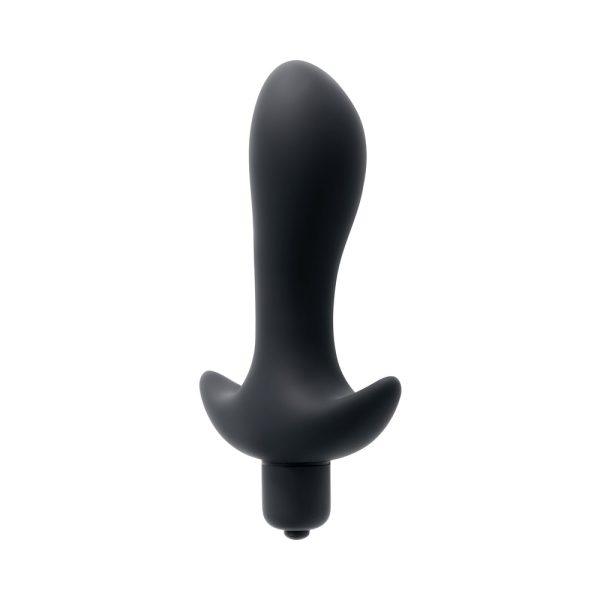 Selopa P-Spot Trainer Battery Operated Prostate Vibe Silicone Black - Image 3