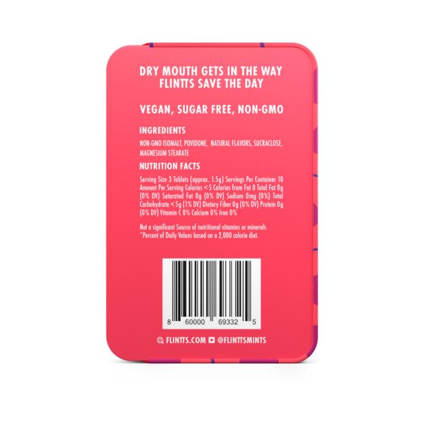 Flintts Mints Cherry - F Strength 150 - Image 3