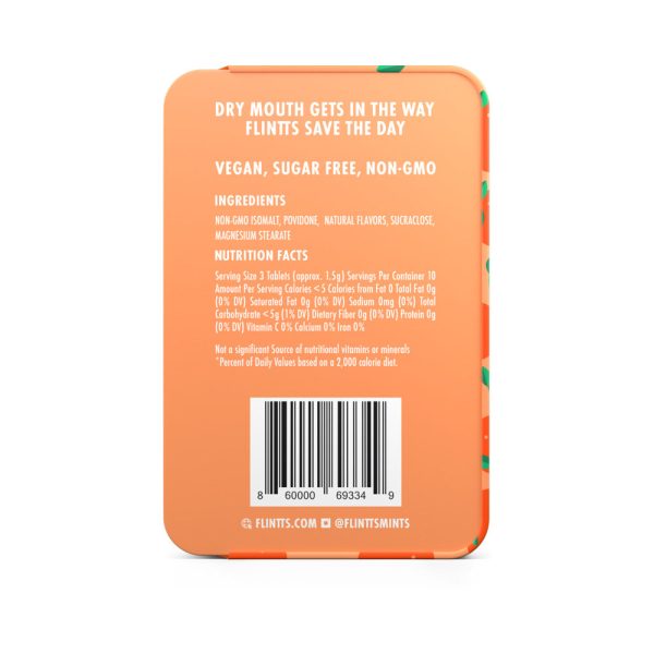 Flintts Mints Sour Tangerine - F Strength 175 - Image 3