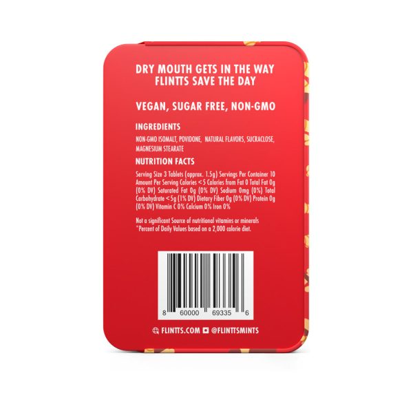 Flintts Mints Cinnamon Ginger - F Strength 300 - Image 3