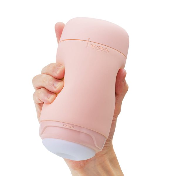 Tenga Puffy Stroker Strawberry Pink - Image 4