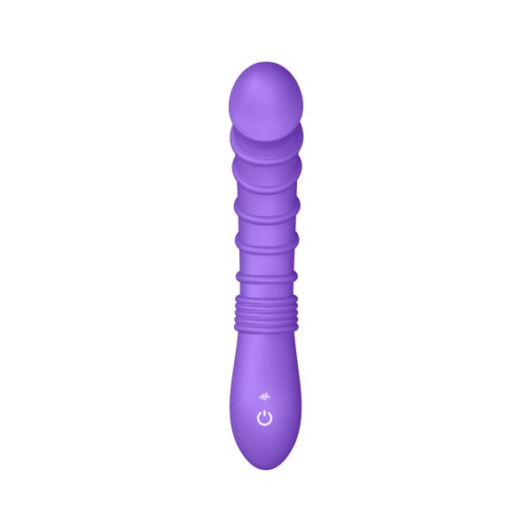 Luv Inc Rv21: Ribbed Vibrator Purple - Image 3