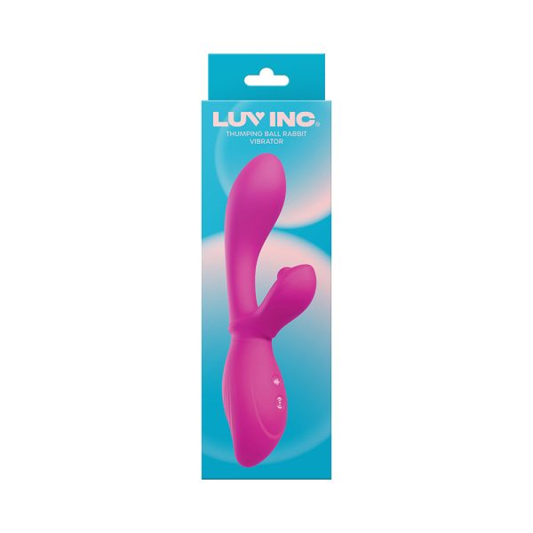 Luv Inc Tb58: Thumping Ball Rabbit Vibrator Pink - Image 5