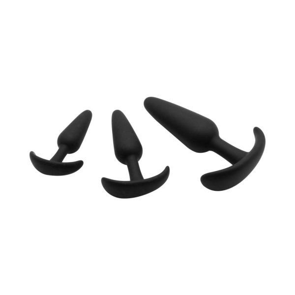 Adam & Eve Naughty Silicone Trainer Kit Black (Bag Packaging) - Image 4