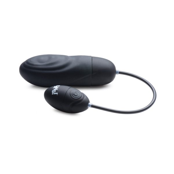 BANG! 7X Pulsing Rechargeable Silicone Bullet Black - Image 4