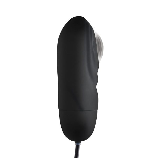 BANG! 7X Pulsing Rechargeable Silicone Bullet Black - Image 7