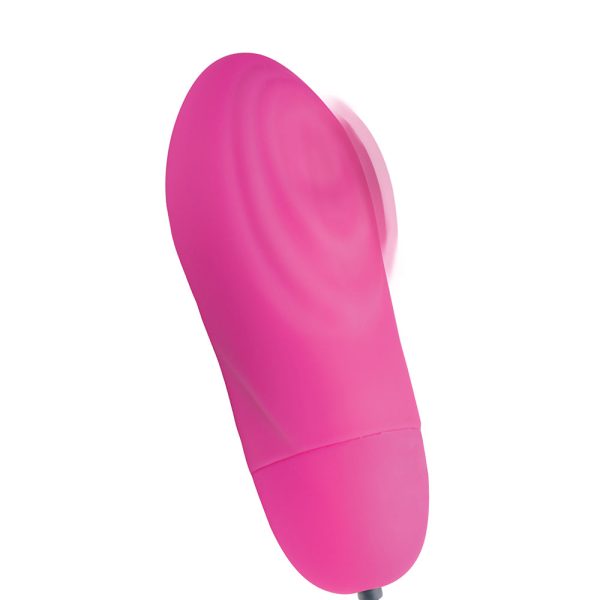 BANG! 7X Pulsing Rechargeable Silicone Bullet Pink - Image 6
