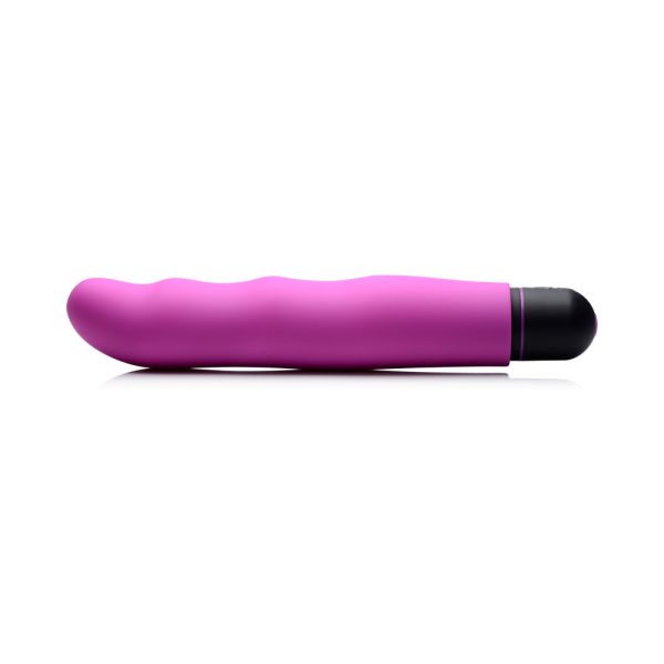 BANG! XL Bullet & Wavy Silicone Sleeve Purple - Image 2
