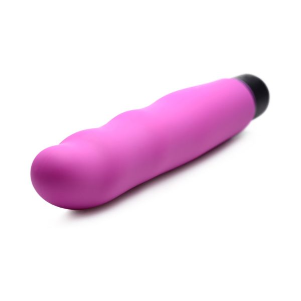 BANG! XL Bullet & Wavy Silicone Sleeve Purple - Image 3