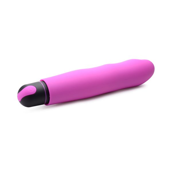 BANG! XL Bullet & Wavy Silicone Sleeve Purple - Image 4