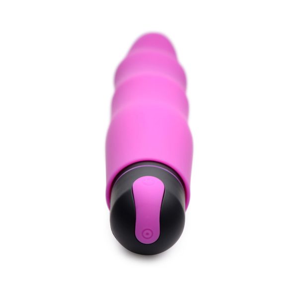 BANG! XL Bullet & Wavy Silicone Sleeve Purple - Image 6