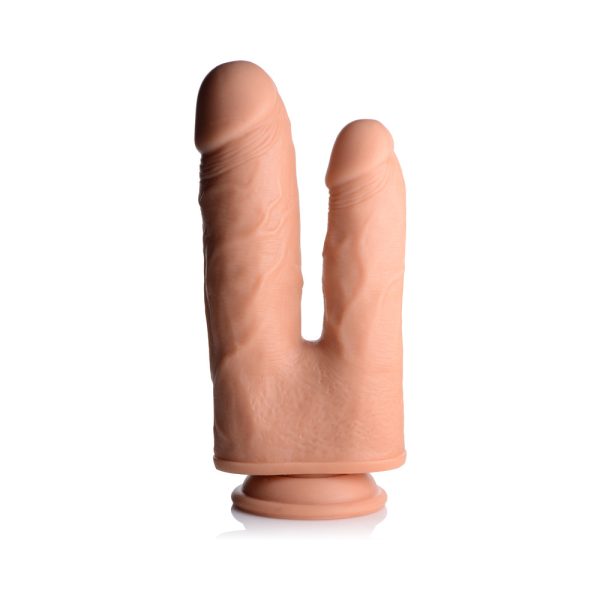 Big Shot Double Shot 8 in. Vibrating & Rotating Double Dong with Remote - Image 2