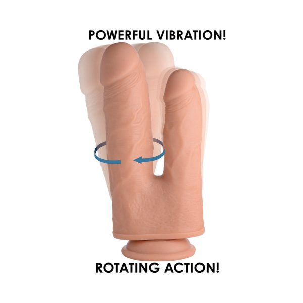 Big Shot Double Shot 8 in. Vibrating & Rotating Double Dong with Remote - Image 10