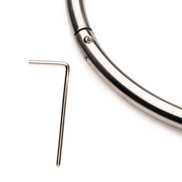 Master Series Possession Stainless Steel Locking Collar XL - Image 4