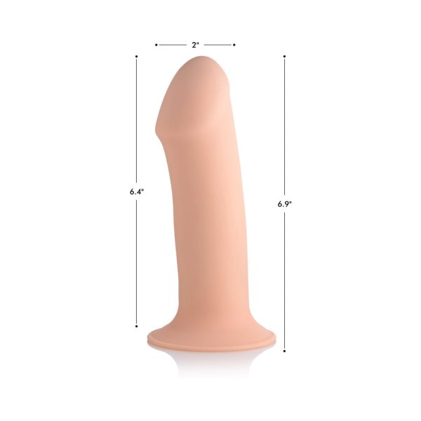 Squeeze-It Squeezable Thick Phallic Dildo Light - Image 7