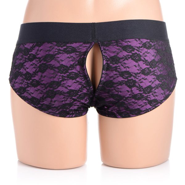 Strap U Lace Envy Pegging Set Purple/Black - Image 8