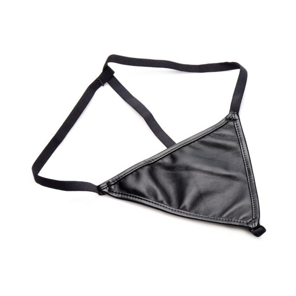 STRICT Lace-up Corset Vest & Thong L - Image 5