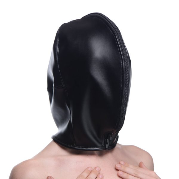 STRICT Zip Front Bondage Hood - Image 8