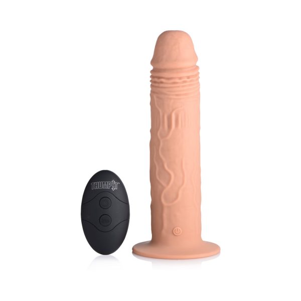Thump It 7X Remote Vibrating & Thumping Dildo M - Image 2