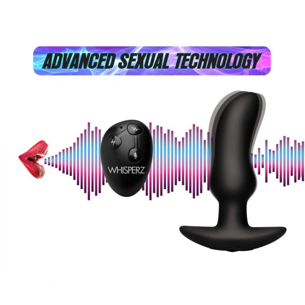 Whisperz Voice Activated 10x Vibrating Prostate Plug with Remote - Image 10