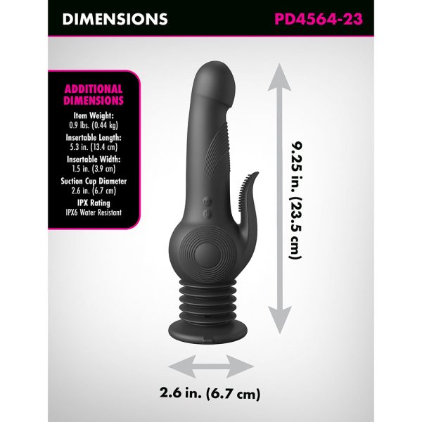 Fetish Fantasy Series Pogo Thruster Black - Image 7