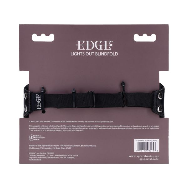 Sportsheets Edge Lights Out Blindfold - Image 7