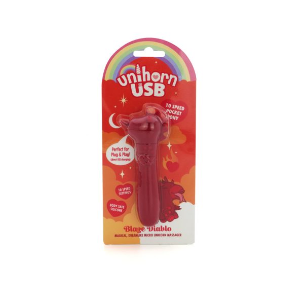 Unihorn USB Bullet Blaze Diablo Dark Red - Image 4