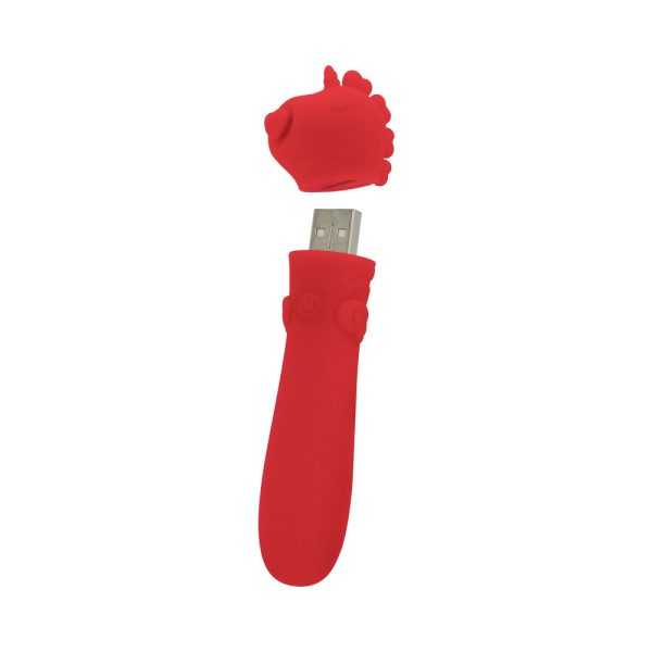 Unihorn USB Bullet Cupid''s Beau Light Red - Image 3