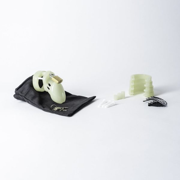 CB-6000S Glow-in-the-Dark Chastity Cage Kit - Image 5