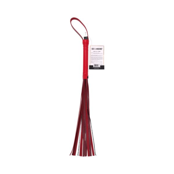 Sportsheets Sex & Mischief Ex''s & Oh''s Crystal Flogger - Image 2
