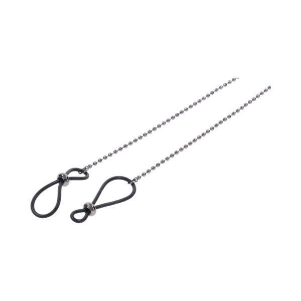 Sportsheets Sex & Mischief Ex''s & Oh''s Body Jewelry with Nipple Ties - Image 3
