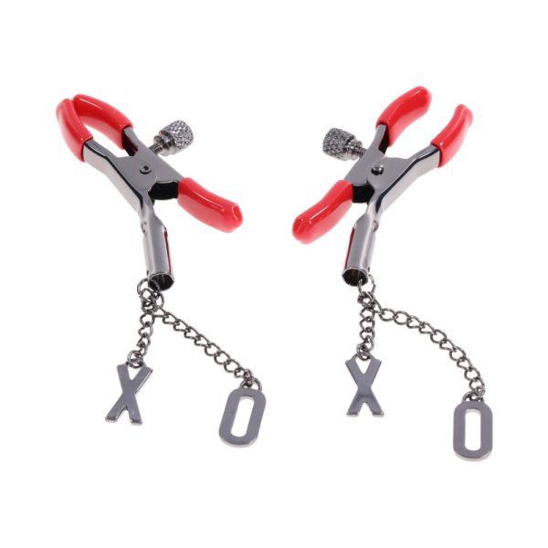 Sportsheets Sex & Mischief Ex''s & Oh''s Nipple Clamps - Image 8