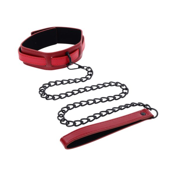 Sportsheets Sex & Mischief Ex''s & Oh''s Collar and Leash - Image 2