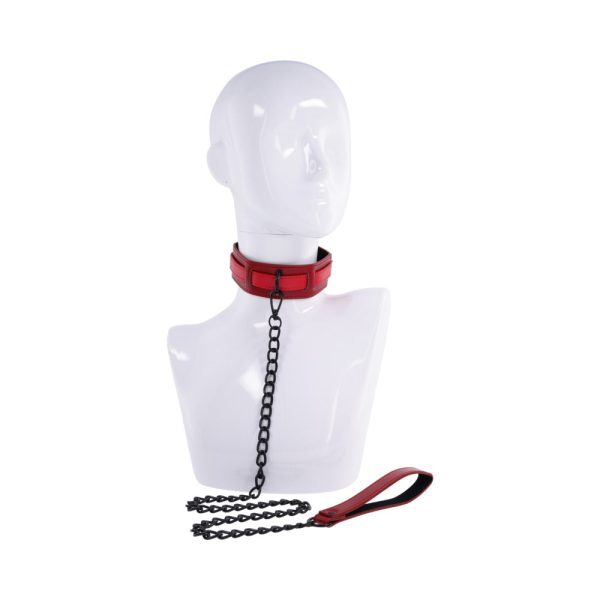 Sportsheets Sex & Mischief Ex''s & Oh''s Collar and Leash - Image 8