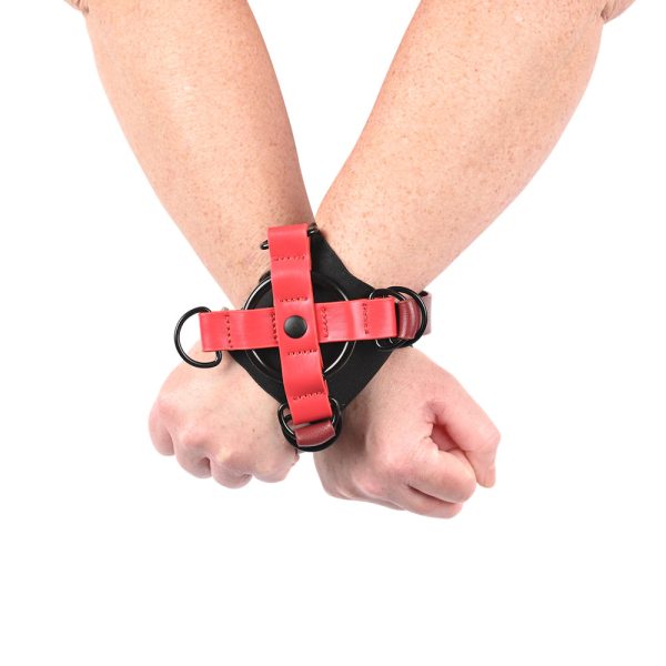 Sportsheets Sex & Mischief Ex''s & Oh''s Cross Cuffs - Image 6