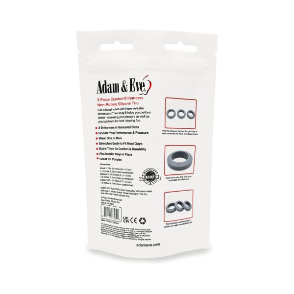 Adam & Eve 3 Piece Comfort Enhancers (Bag Packaging) - Image 7