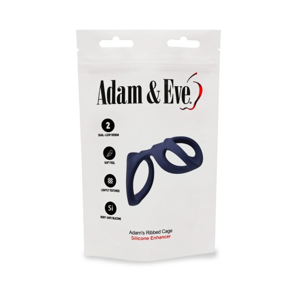Adam & Eve Adam''s Ribbed Cage (Bag Packaging) - Image 9