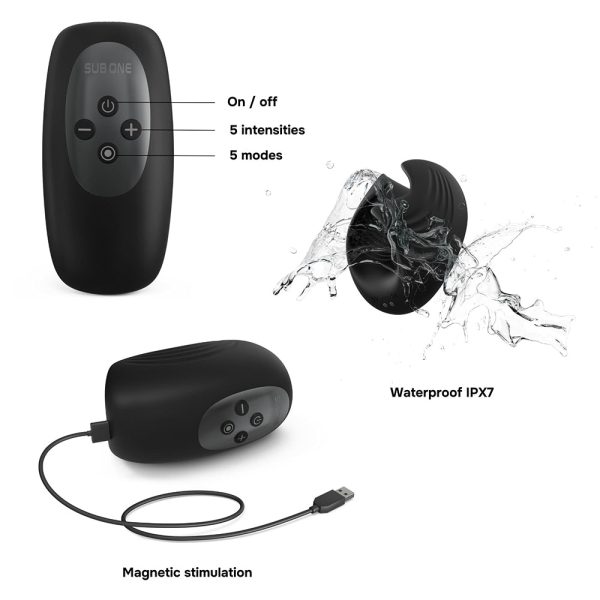 MAN WAN Sub One Tapping Stimulator Infinite Black - Image 3