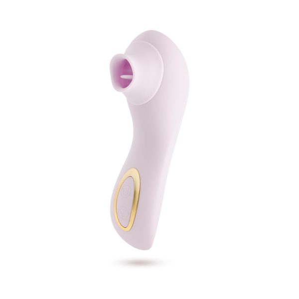 Delice Fleur Clitoral Fluttering & Suction Personal Massager Barely Purple - Image 2