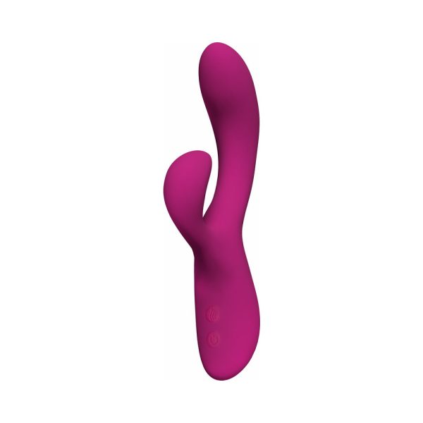 Blush Quinn Rabbit Vibrator Burgundy - Image 4