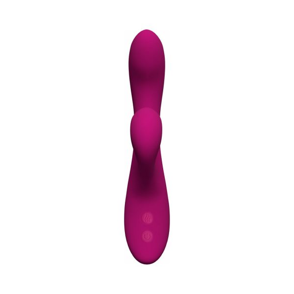 Blush Quinn Rabbit Vibrator Burgundy - Image 5