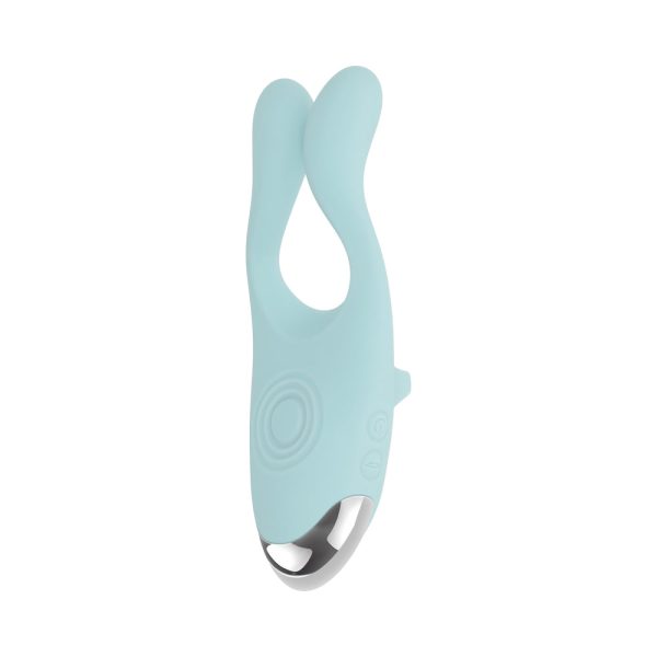 Evolved Couples Therapy Rechargeable Silicone Flexible Arm Tapping Finger Vibrator Mint - Image 5