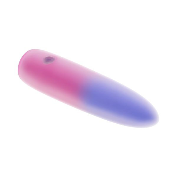 Evolved Paradise Bullet Rechargeable Dual Layer Silicone Bullet Vibrator Pink/Purple - Image 6