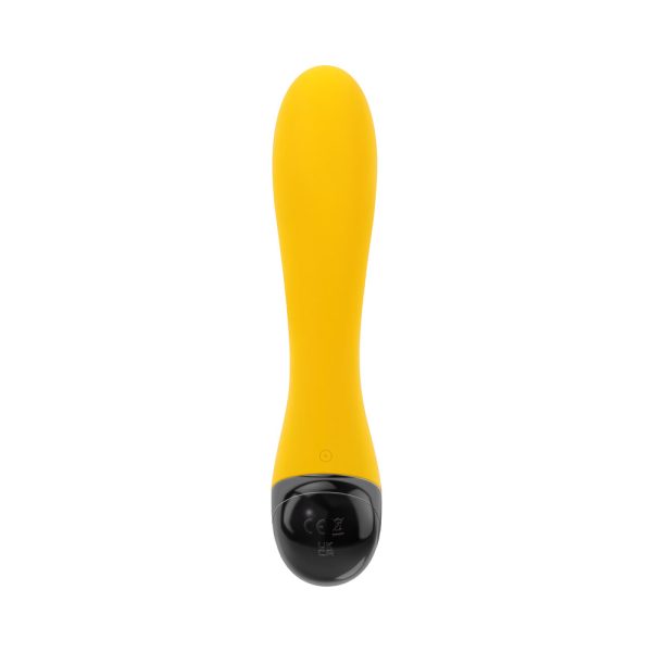 Selopa Buzzz Bunny Rechargeable Silicone Flexible Rabbit Vibrator Yellow - Image 7