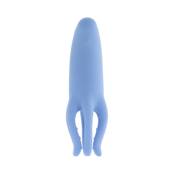Selopa Tentacle Tickler Rechargeable Silicone Flexible Bead Vibrator Blue - Image 7