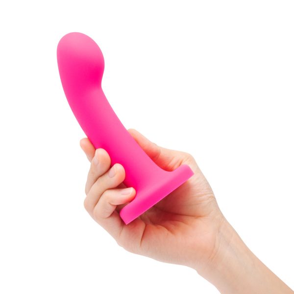 Together Pop 5 in. Silicone Dildo and Harness Set Pink - Image 9