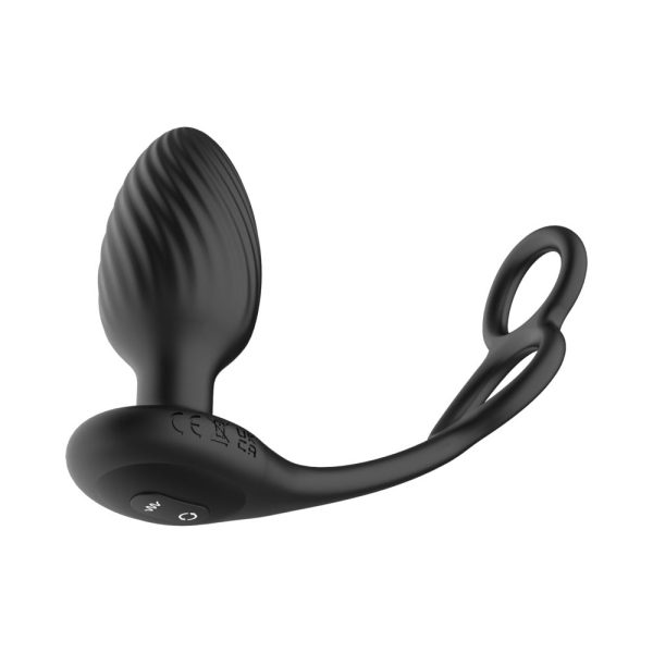 Nexus Tornado Cock and Ball Ring Rotating and Vibrating Butt Plug with Remote Control - Image 3