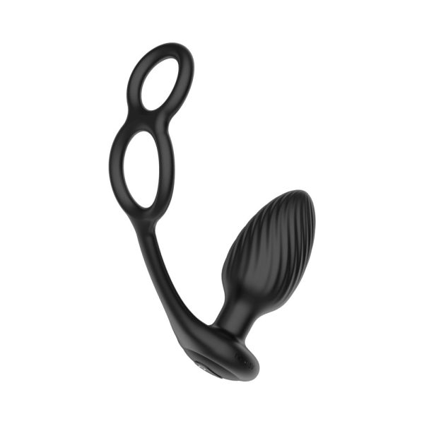 Nexus Tornado Cock and Ball Ring Rotating and Vibrating Butt Plug with Remote Control - Image 4